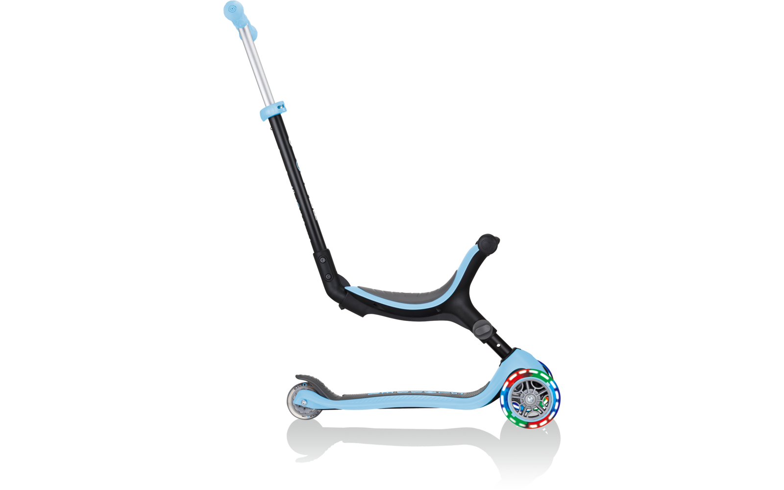 Product afbeelding Globber Go Up Foldable Lights Kinderroller 3-in-1 Maximalgewicht 50 kg 1