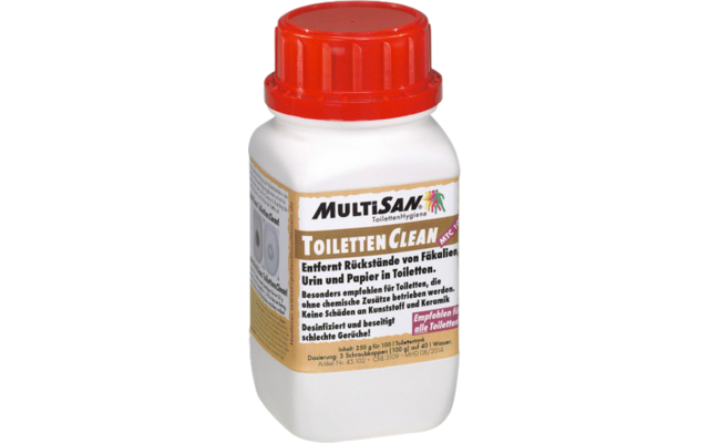 MultiMan ToilettenClean+ 100  P Toilettenreiniger Pulver 250 g