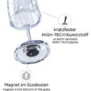 Illustration of a glass and a dropper dripping liquid into the glass