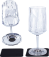 Silwy Magnet-Wein-Kunststoffgl&auml;ser 2 St&uuml;ck 200 ml