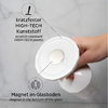 Verre magnétique en plastique silwy® WEIN CHEERS WHITE (0,3l)
