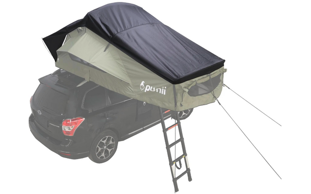 Image du produit Punii Rainfly Regenschutz mit Rei&szlig;verschluss schwarz f&uuml;r Dachzelte Moenga  1