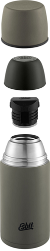 Esbit Classic Isolierflasche 18/8 Edelstahl Olivgrün 1 Liter