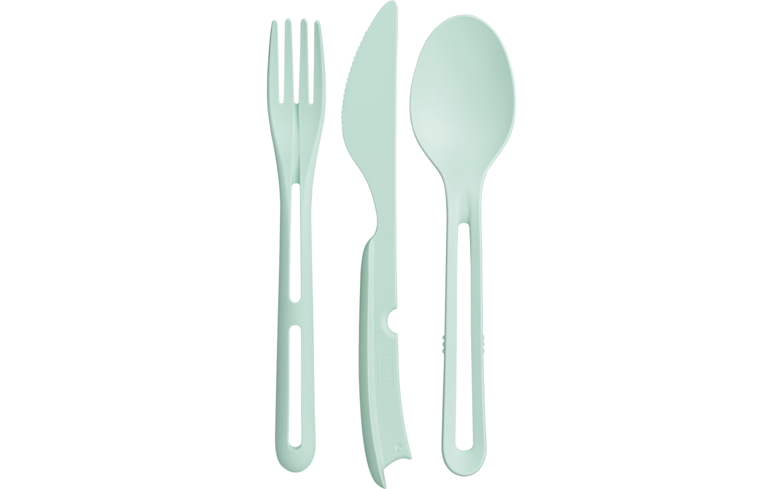 Image du produit Koziol Klikk To Go Set de couverts embo&icirc;tables 3 pi&egrave;ces 1