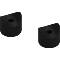 Fiamma rubber bumper 2 pieces suitable for Carry Bike Garage Plus - Fiamma spare part number 98656-625