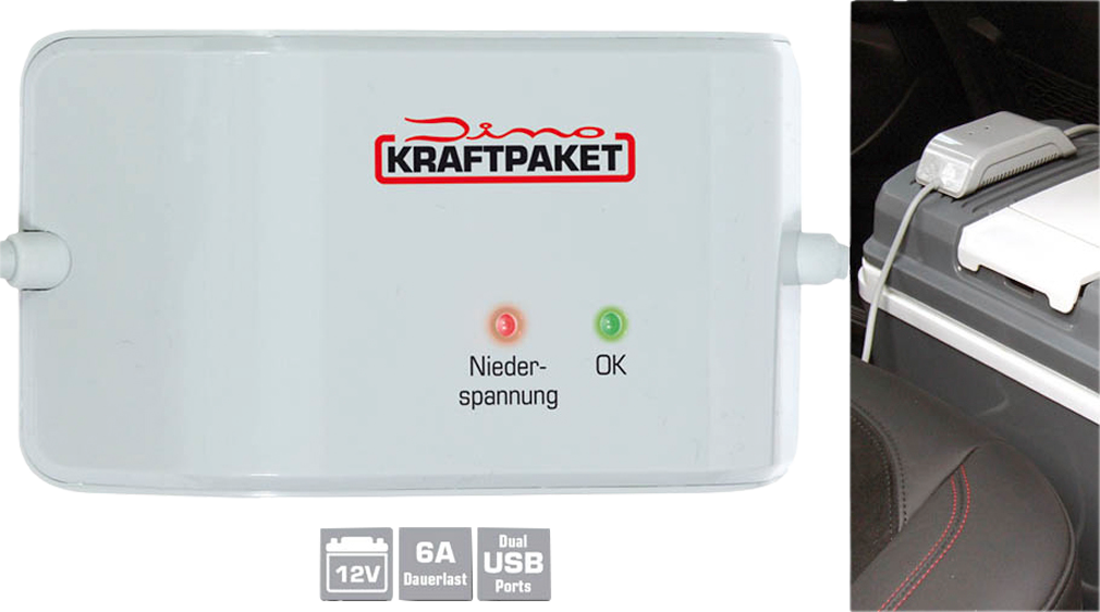 Dino Kraftpaket Starthilfegerät Inkl. Powerbank und Ladekabel 12 V / 600 A  - Fritz Berger Campingbedarf