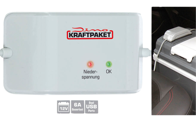 Dino Kraftpaket Contrôleur de batterie 12V pour glacière
