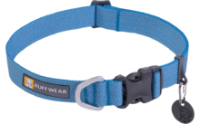 Ruffwear Hi & Light Halsband licht 23-28 cm blauw dusk