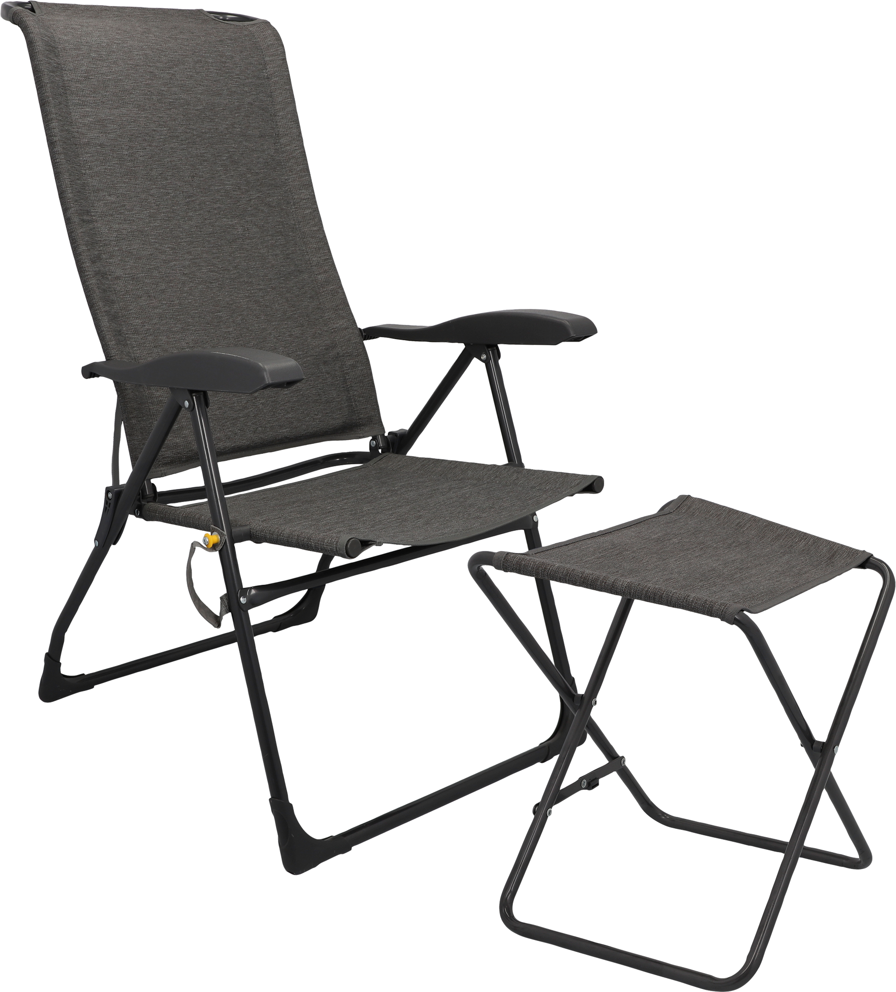 Camptime Klappstuhlset Allia mit Klappstuhl und Beinauflage