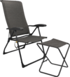 Camptime Klappstuhlset Allia mit Klappstuhl und Beinauflage