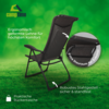 Camptime Klappstuhlset Allia mit Klappstuhl und Beinauflage