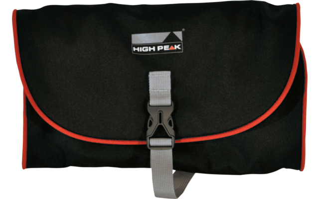 High Peak Vista Foldable Toilet Bag 49.5 x 25.5 cm black