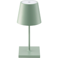 Sigor Lampe de table &agrave; accu Nuindie mini 250 mm vert sauge