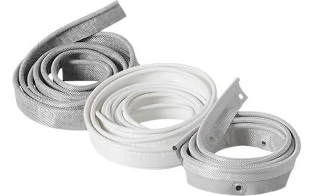 Hindermann awning piping for repairs textile piping gray 3 meters
