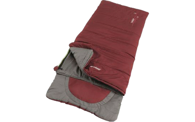 Outwell Contour Junior Sleeping Bag 170 x 70 cm red