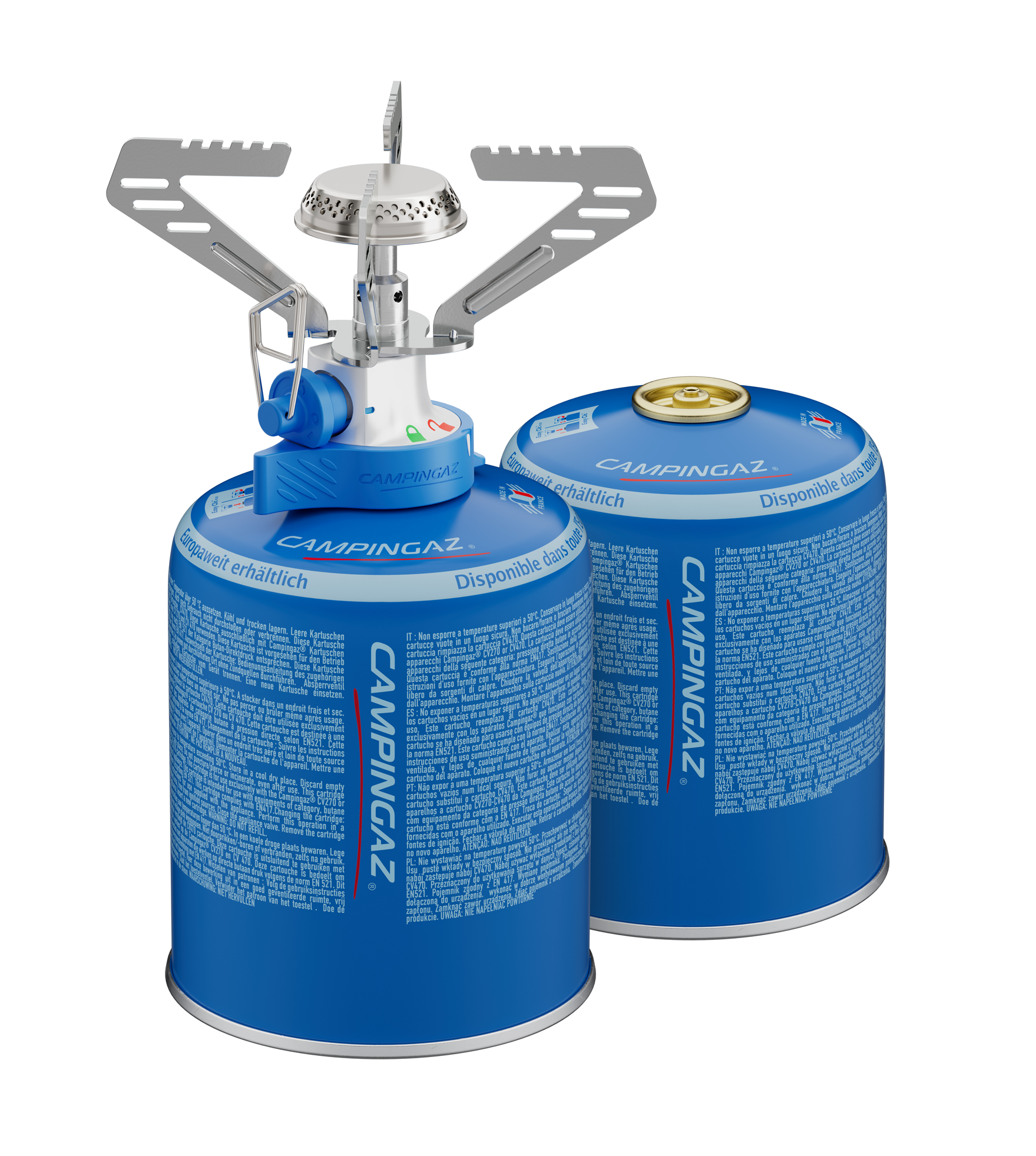 Campingaz Camping Connect CV gas stove 1,250 W incl. 2 pieces CV