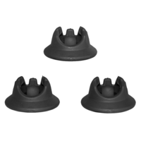 Uquip Muddy S (3 stuks) Foot Caps voor Uquip Three Sixty Mini