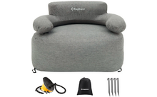 898862 - KingCamp Air Lounger Granite aufblasbarer Campingsessel 108 × 78 × 70 cm
