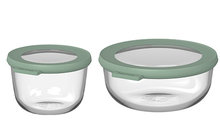 282736 582211 - Mepal Cirqula runde Multischüssel aus Glas 