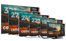 546041 303904 537245 375247 204835 862512 882269 847414 519221 178268 - TV LED da campeggio Cello CTrav Smart con sistema operativo Tizen, triplo sintonizzatore, Wi-Fi, Bluetooth, 12/24/230 V
