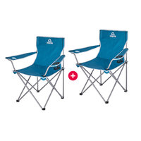 Camptime Tauri vouwstoel - 2-delige set