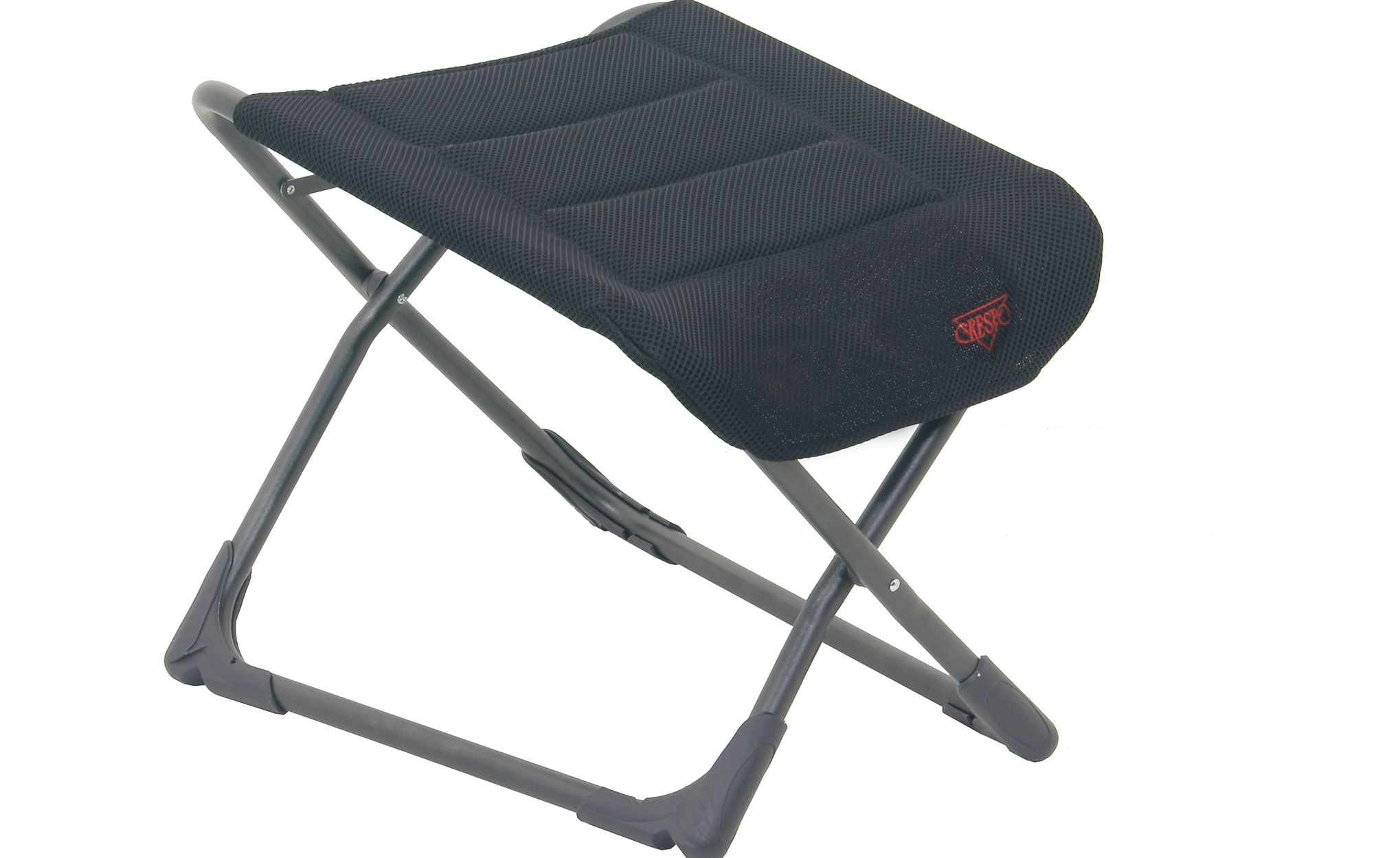 Reposapiés CRESPO AP-231 Air-Deluxe Gris - Acolchado 3D, Plegable Y Ergonómico (86 Cm)