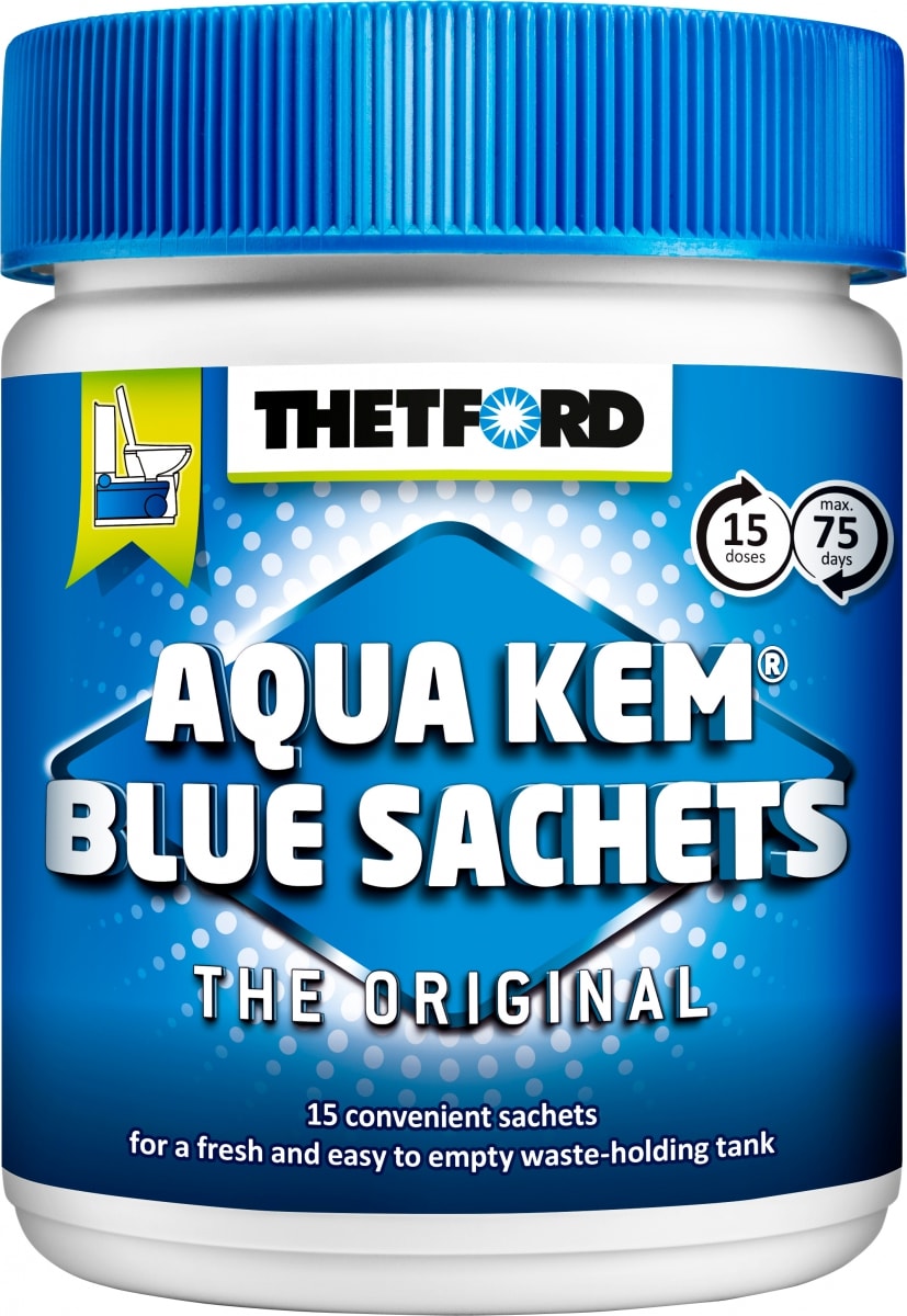 Thetford Aqua Kem Blue Sachets 15 Tabs Additif sanitaire - Accessoires de  camping Berger Camping