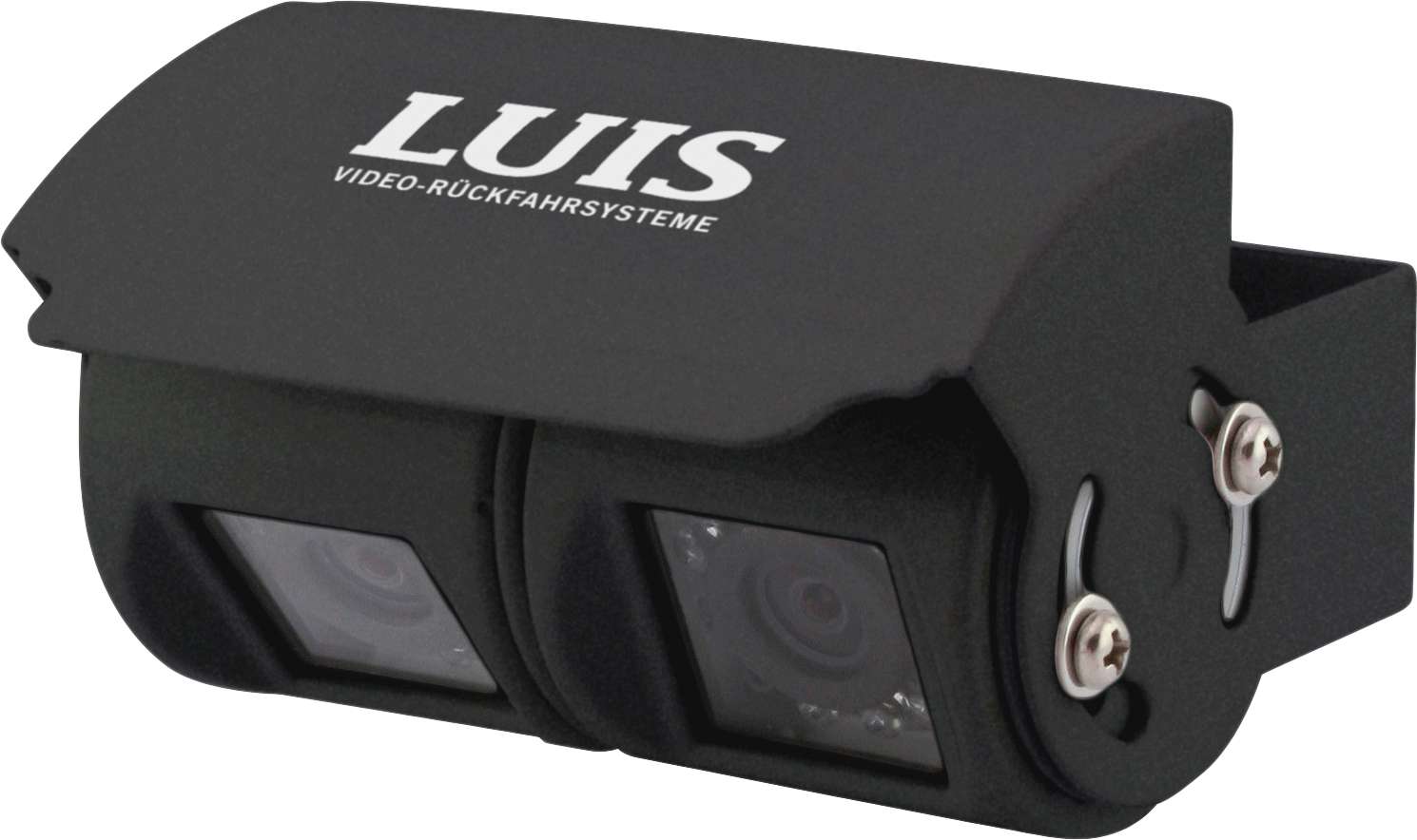Luis achteruitrijcamera met dubbele lens Berger Camping