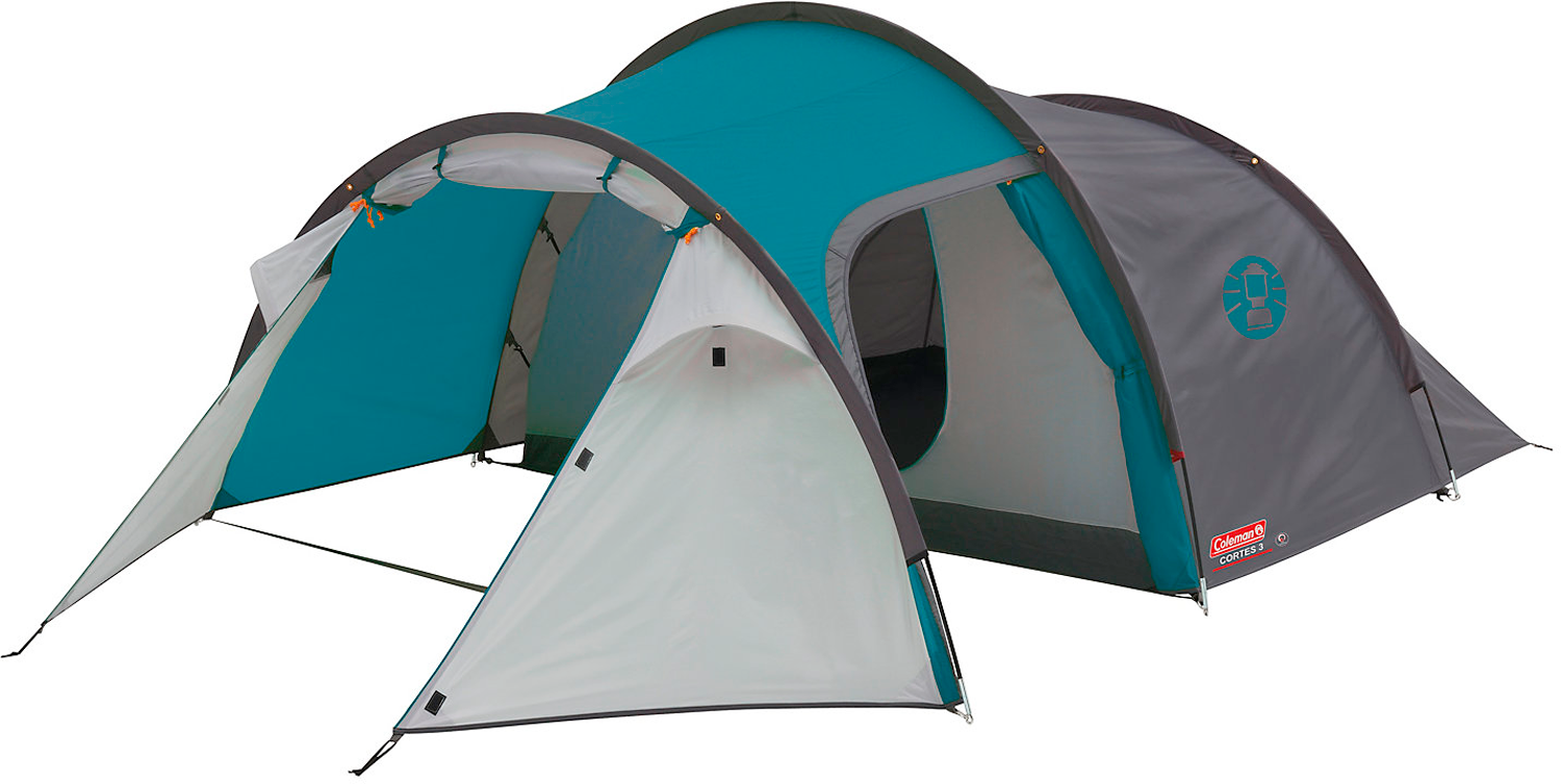 テント・タープ Coleman 3 Pole Tough Dome Tent Coleman Cortes 3 Tunnel Tent - Berger Camping