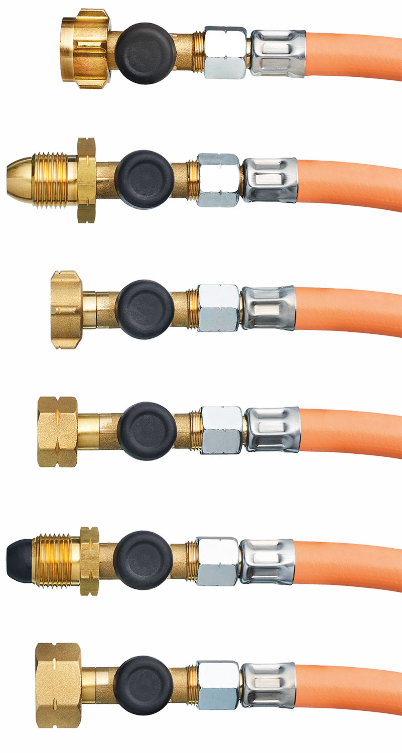 Truma high-pressure hose with hose-breakage protection - Berger Camping