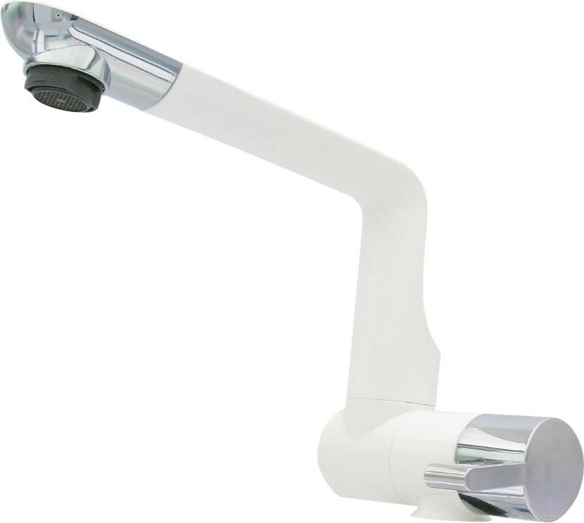 Comet Wasserhahn Novo Super - Weißer Einhebelmischer Lose