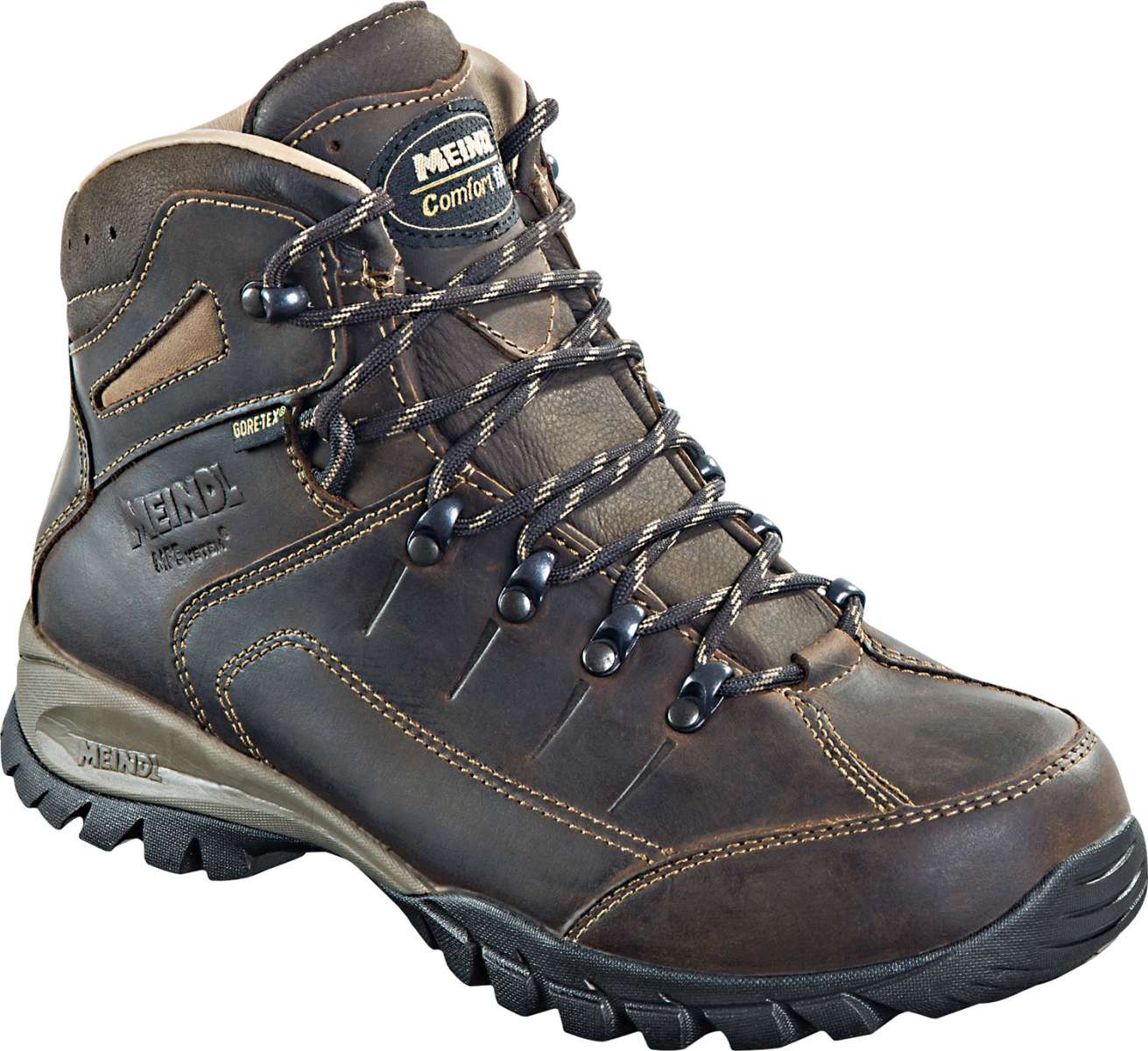Chaussures De Randonnée Meindl Grünten Pour Hommes - Taille UK 9,5 (environ 43 EU), Couleur Marron, Occasion