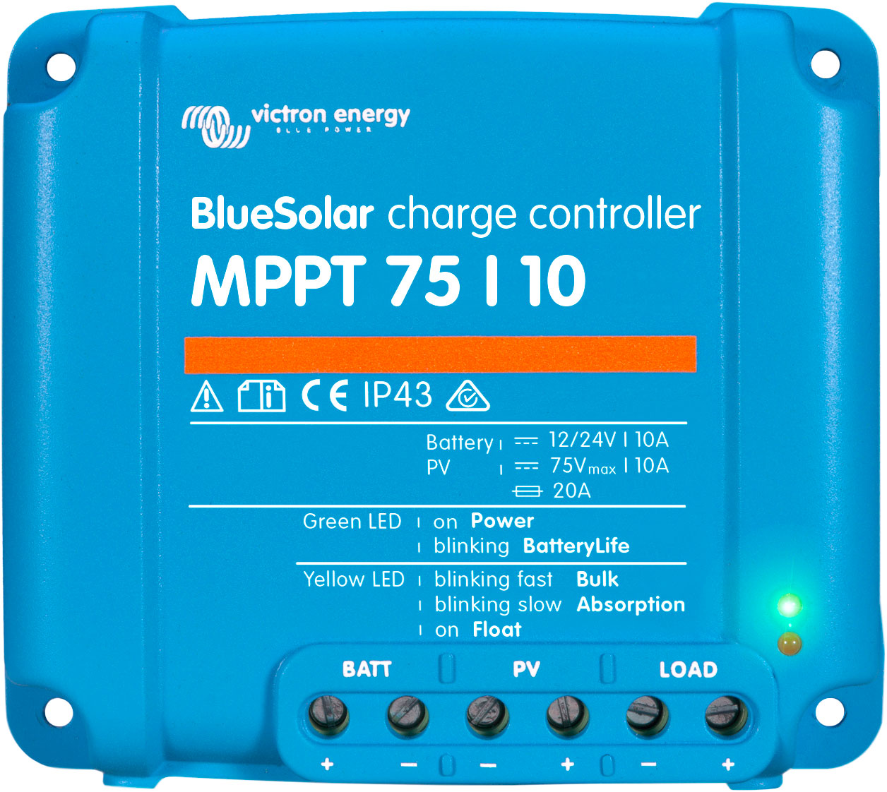 Victron SmartSolar MPPT-Solarladeregler 75/10 12V/24V 10A