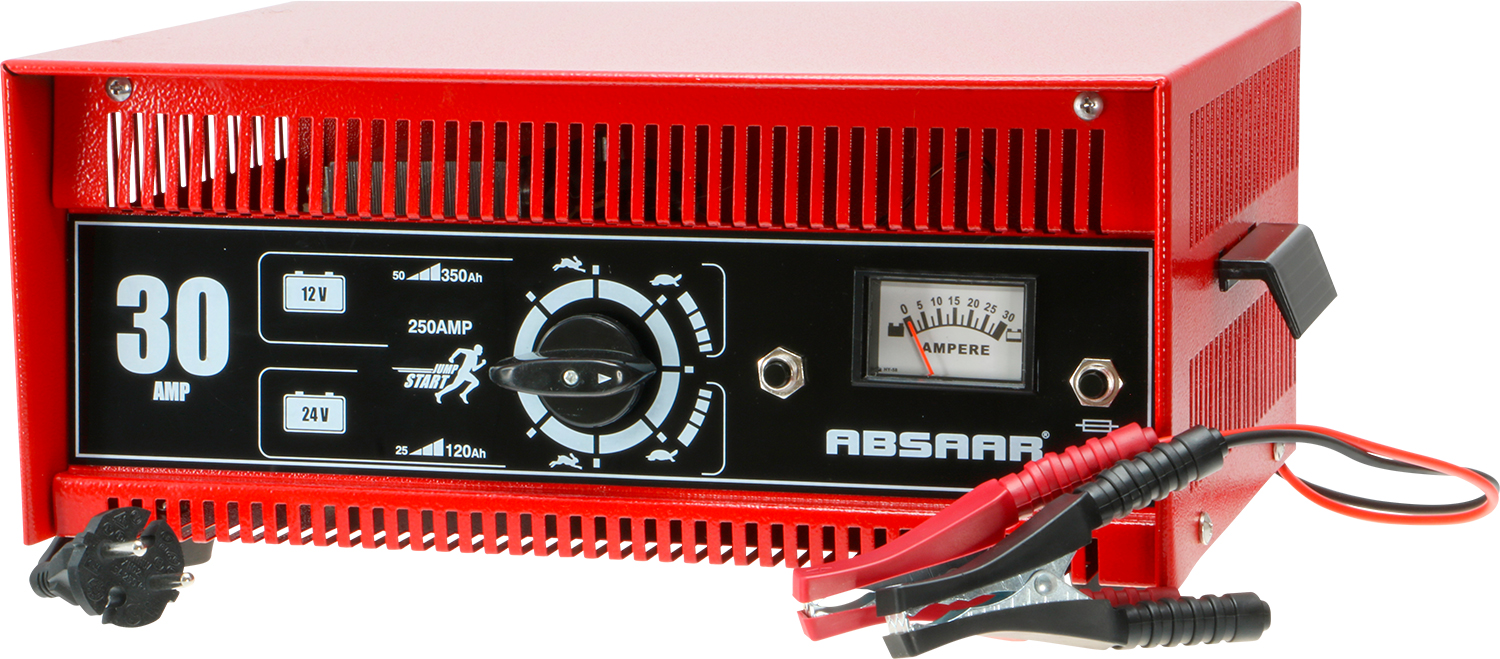 Chargeur de batterie Absaar avec fonction d