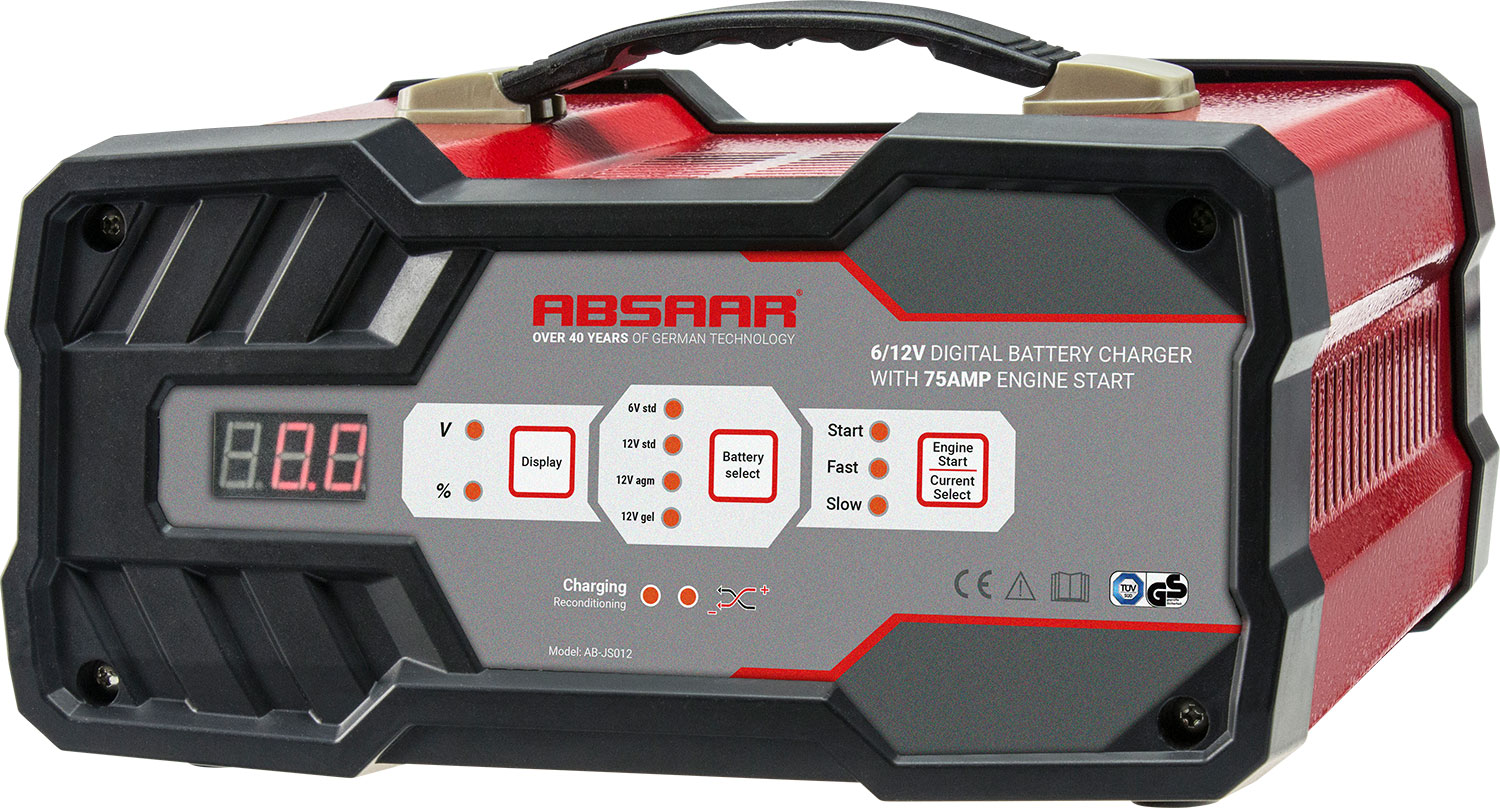 Absaar Chargeur de batterie avec fonction d