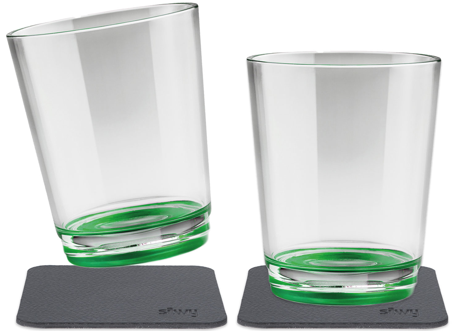 Silwy Verre Magnétique, Verre De Cristal Fin Avec Aimant