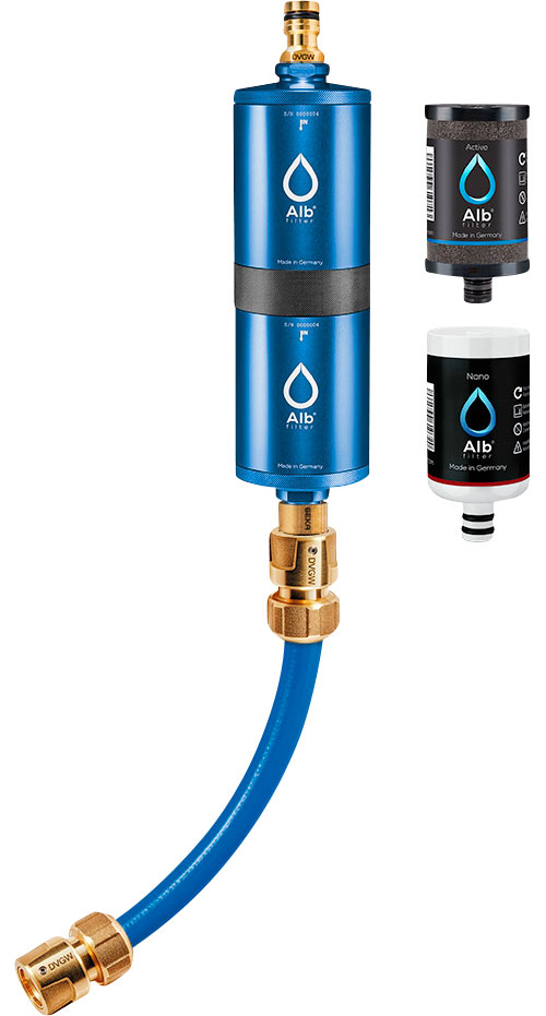 Alb Filter® MOBIL Nano Trinkwasserfilter Mit GEKA Anschluss