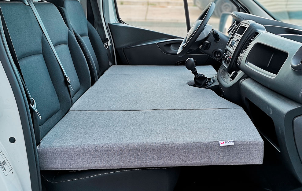 Matelas pour la cabine du conducteur Renault Trafic, Fiat Talento