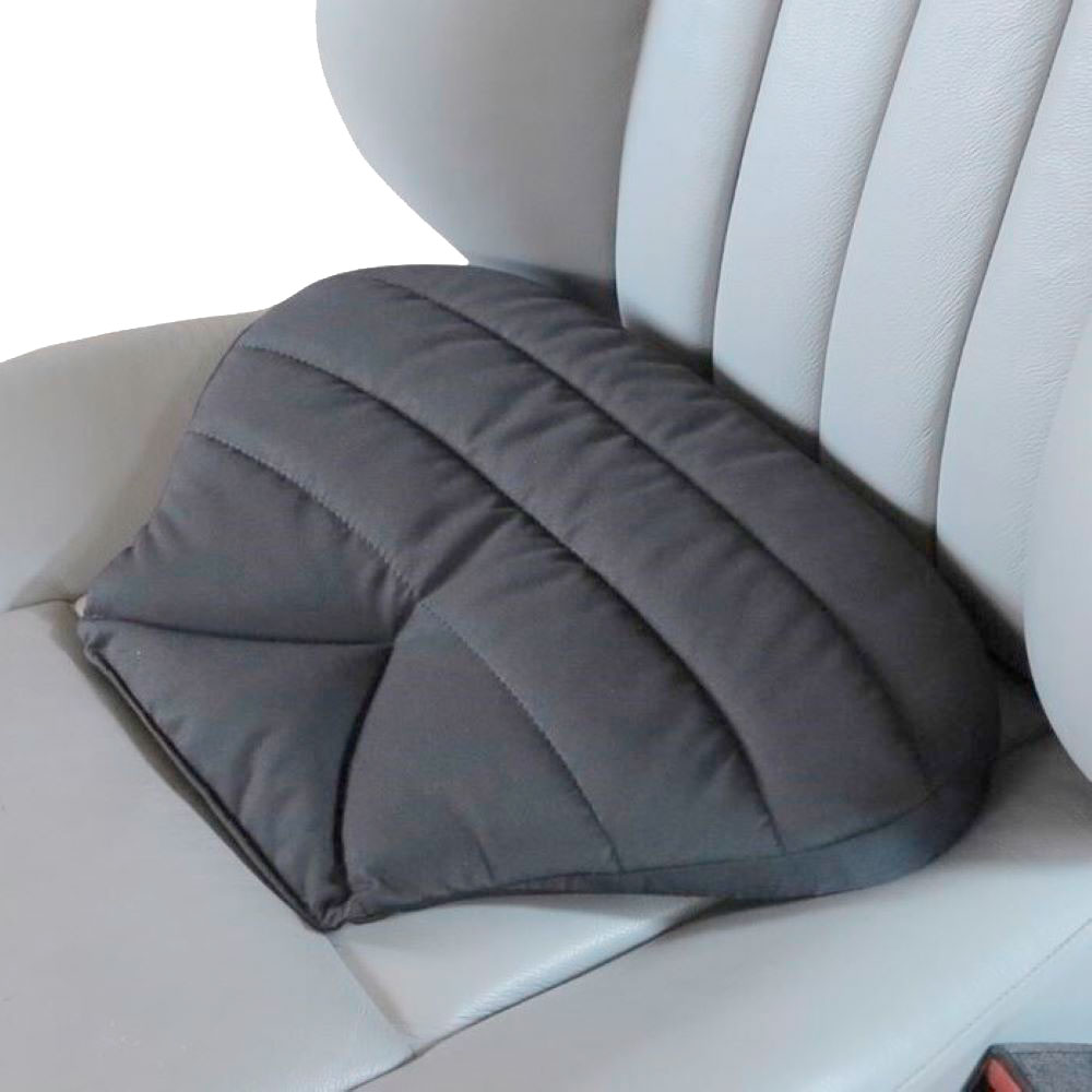 Sitback Cuscino Ortopedico Per Auto, Supporto Cervicale Per Poggiatesta Regolabile, Tessuto Misto Cotone Lavabile, 25-28 X 27 X 4,5 Cm - 4