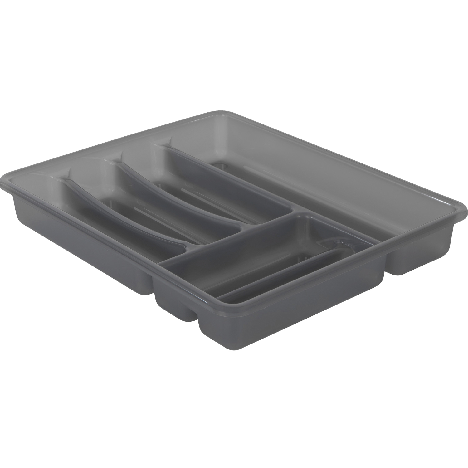 Rotho Basic Seau Carré 12L Avec Anse Et Balance - Plastique PP Sans BPA Anthracite 38x26x23 Cm