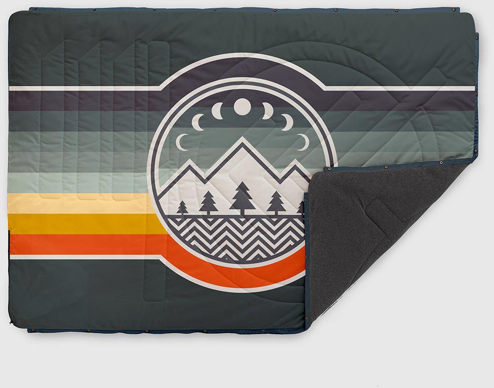 Voited Fleece Outdoor Camping Fleece Deken Berger Camping