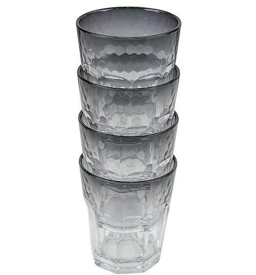 Gobelet Plastique Jetables Lot De 10 Gobelets En Plastique Transparent Empilables De 420 Ml, Ru00e9utilisables Pour Pique Verre à Bière