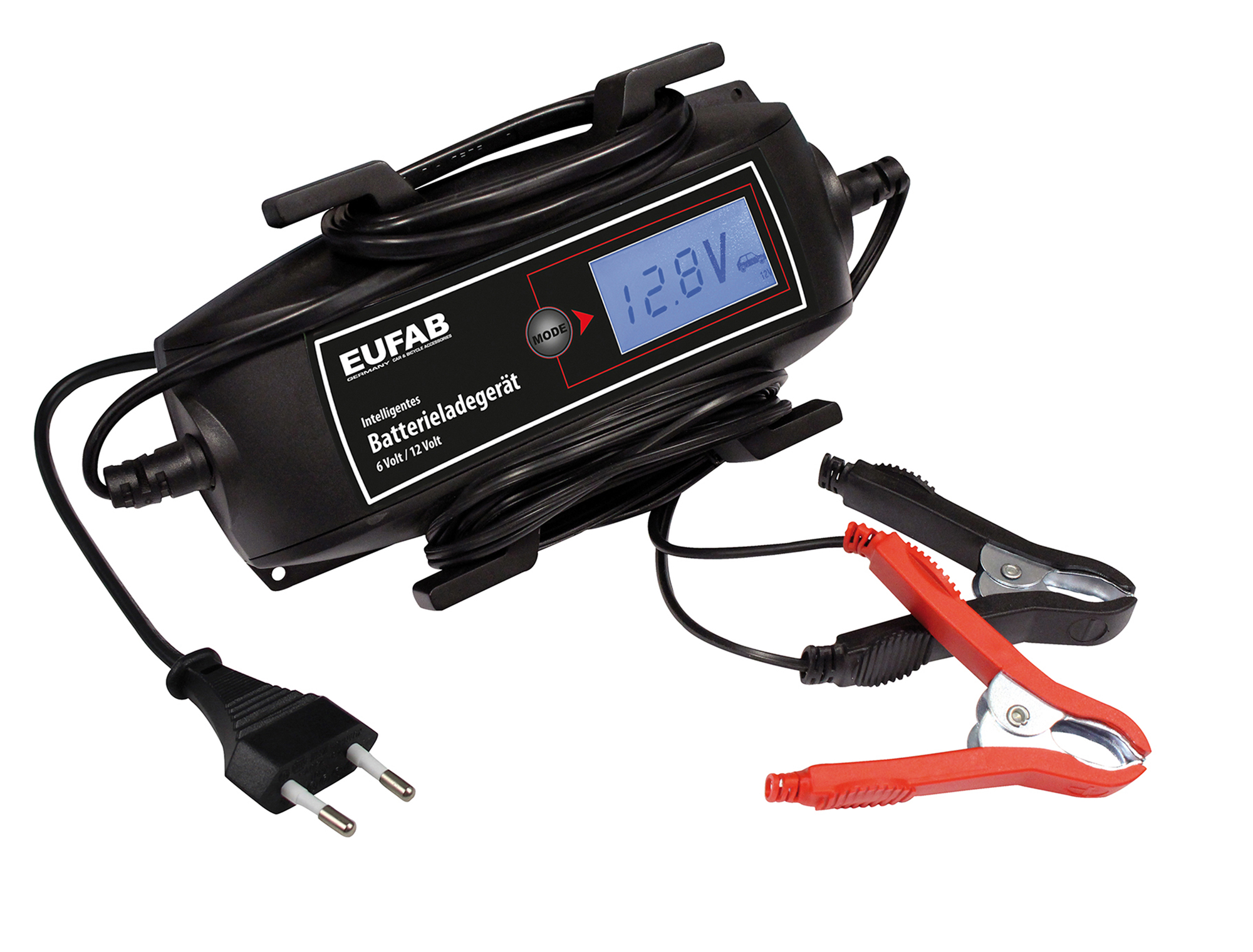 Haisito Caricabatterie Auto 3A 6V/12V – Intelligente Per Batterie Piombo, LiFePO4 E Moto, Con Riparazione Impulsi