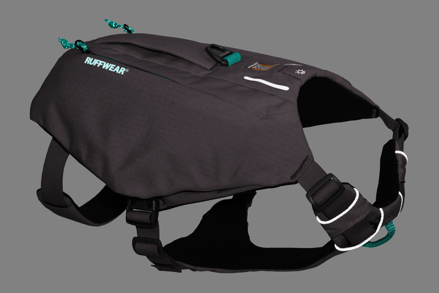 Pechera Para Perro Front Range Harness Gris  Basalt Gray  De Ruffwear 2