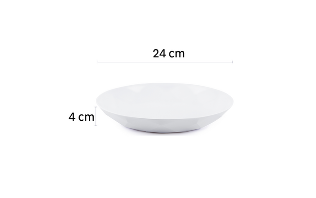 Silwy Universal Magnet Plate Set 6 Pieces White
