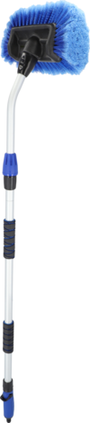 Berger Teleskopwaschbürsten Set 3-teilig Länge 130 - 180 cm