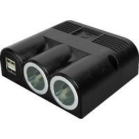 Prises de courant pour montage en surface et 2x prises USB 12V ProCar