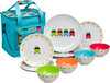 Flamefield Camper Smiles Geschirr-Set 12-tlg. für 4 Personen