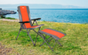 Berger Siena faltbare Beinauflage Orange