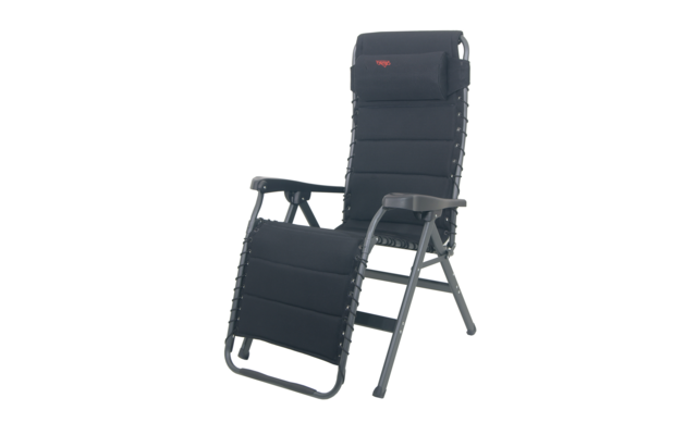 Crespo ligstoel AP-232 Air Deluxe zwart